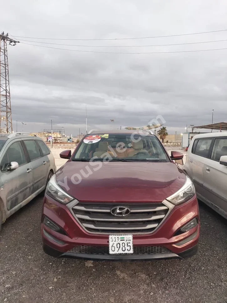 Hyundai Tucson 2017 Automatic 165,000 km 4 Cylinder FWD SUV Dark Red Gasoline
