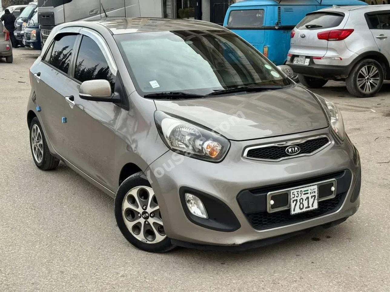Kia  Picanto  2012  Automatic  131,000 km  4 Cylinder  FWD  Hatchback  Dark Gray  Gasoline