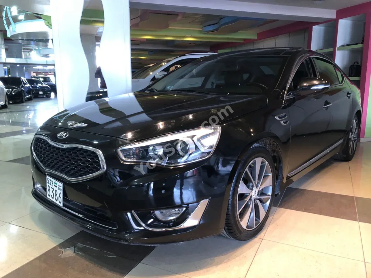 Kia K7 2013 Automatic 142,000 km 4 Cylinder FWD Sedan Black Gasoline