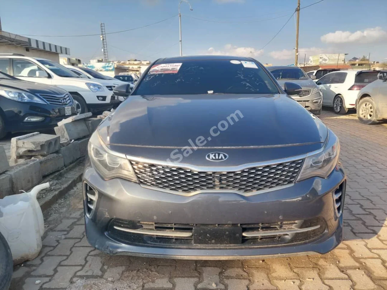 Kia  K5  2017  Automatic  109,000 km  4 Cylinder  FWD  Sedan  Dark Gray  Gasoline