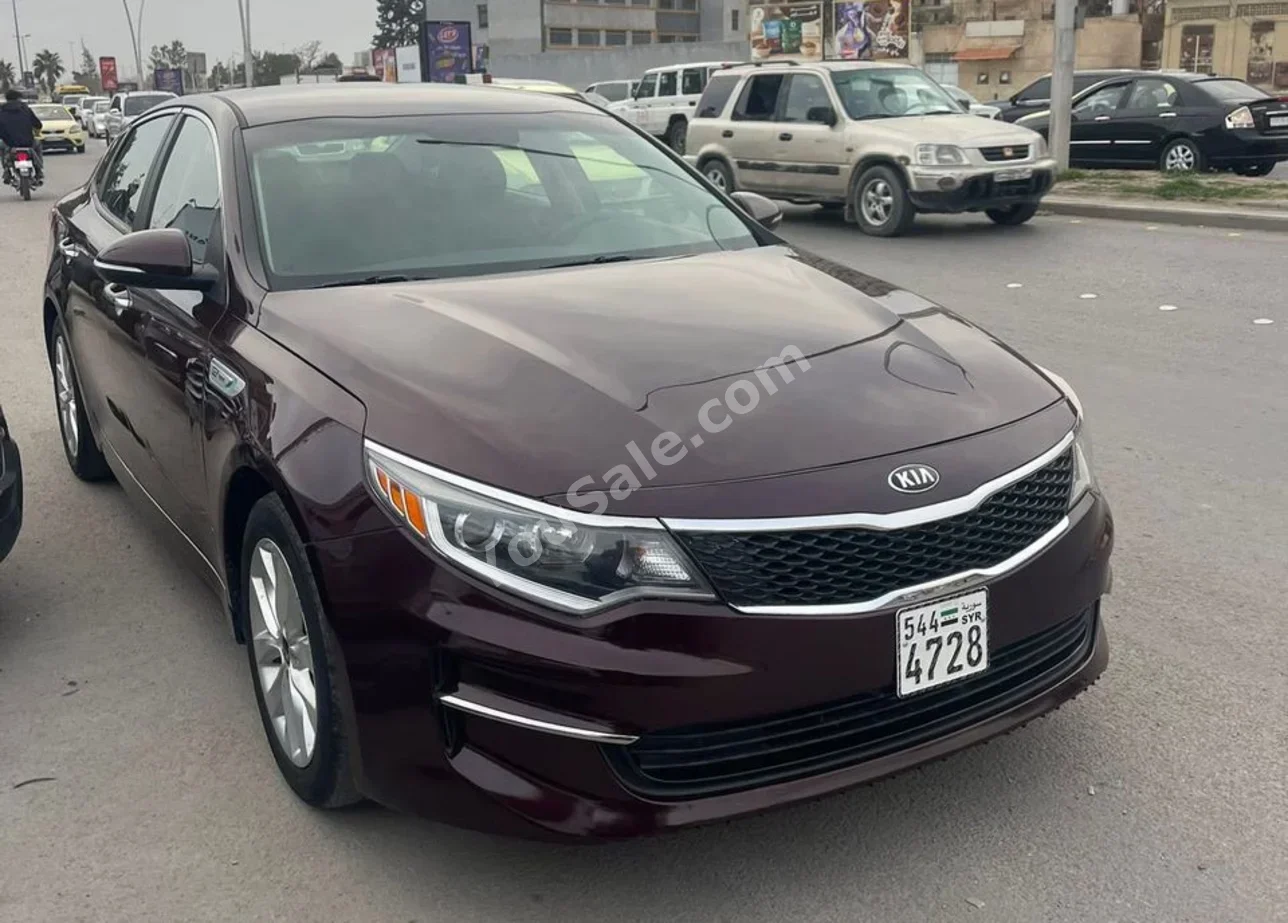Kia Optima 2017 Automatic 200,000 km 4 Cylinder FWD Sedan Dark Red Gasoline