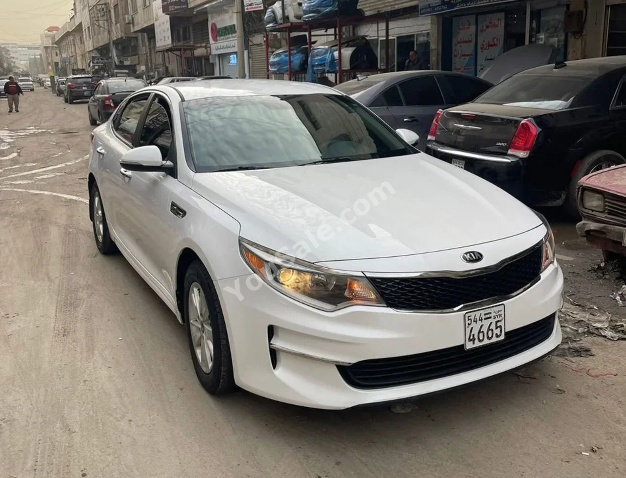 Kia Optima 2017 Automatic 100,000 km 4 Cylinder FWD Sedan White Gasoline