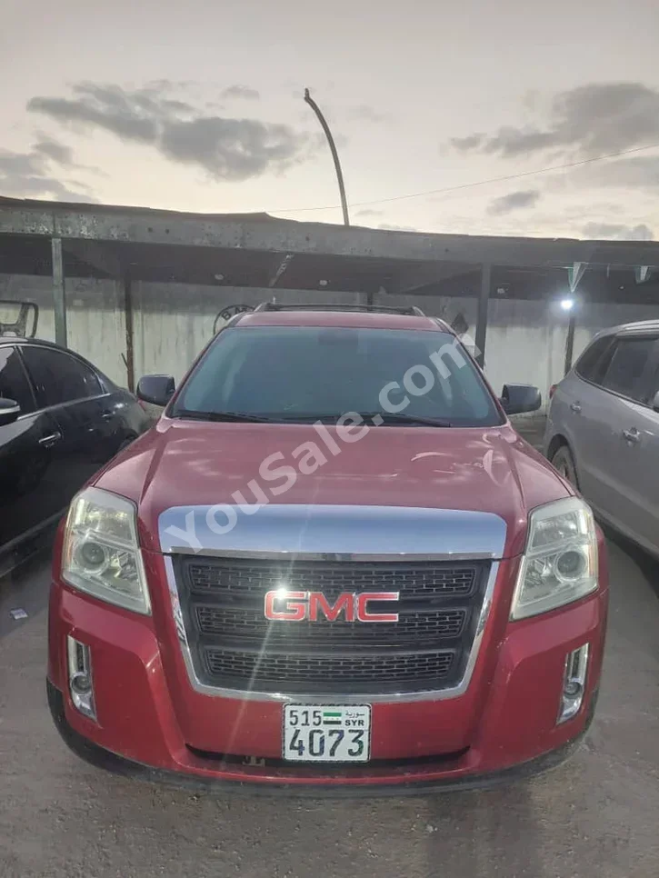 GMC Terrain 2013 Automatic 174,000 km 4 Cylinder RWD SUV Red Gasoline