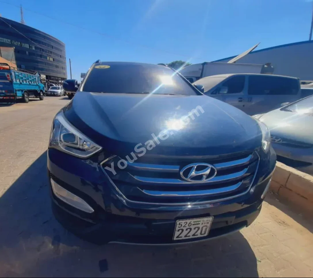Hyundai Santa Fe 2013 Automatic 161,000 km 4 Cylinder FWD SUV Blue Diesel