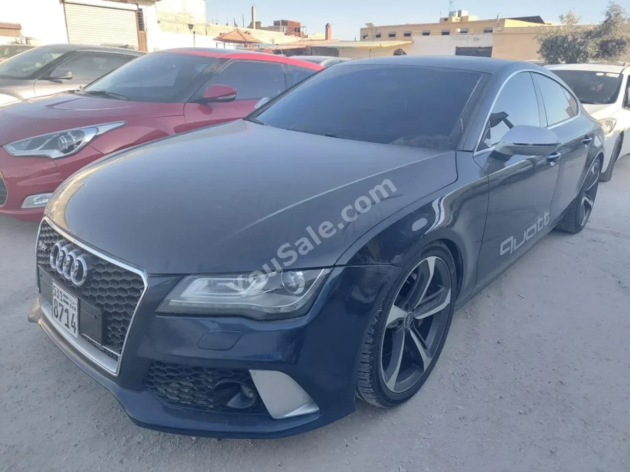 Audi  RS  7  2011  Automatic  180,000 km  6 Cylinder  RWD  Sedan  Black  Gasoline