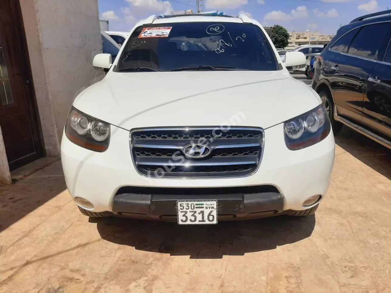 Hyundai  Santa Fe  2008  Automatic  185,000 km  4 Cylinder  FWD  SUV  White  Diesel