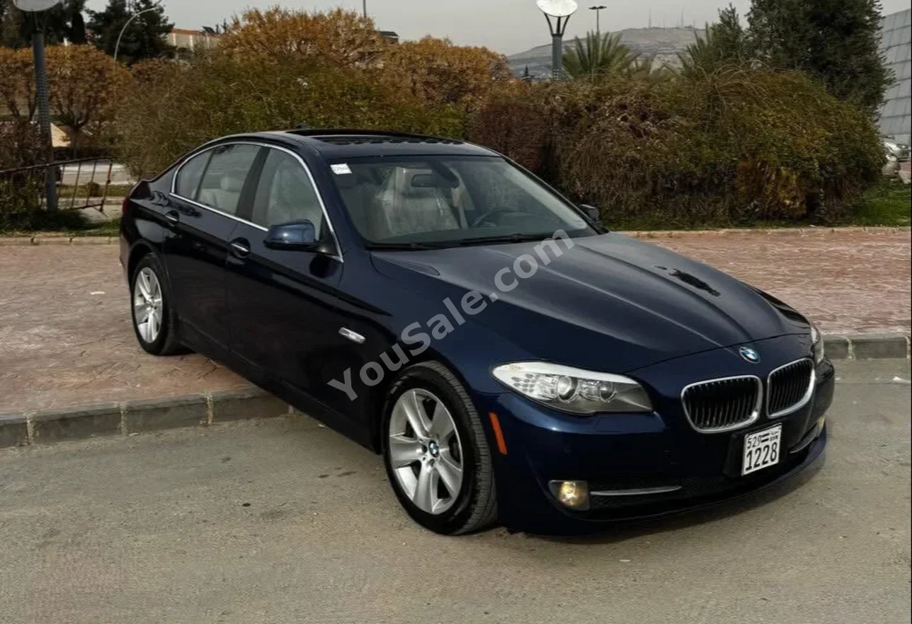 BMW  5-Series  528i  2012  Automatic  230,000 km  4 Cylinder  RWD  Sedan  Dark Blue  Gasoline