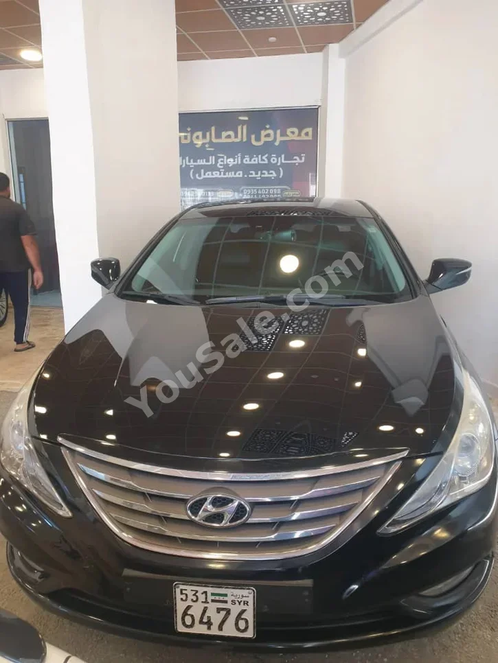 Hyundai Sonata 2013 Automatic 123,000 km 4 Cylinder FWD Sedan Black Gasoline