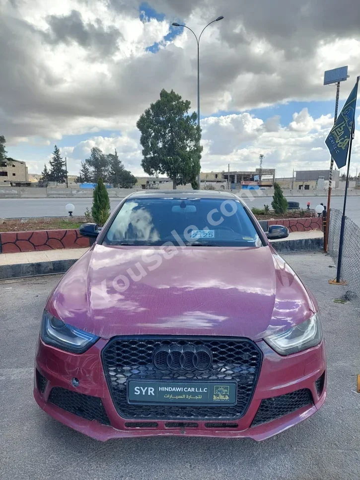 Audi  A4  2012  Automatic  220,000 km  6 Cylinder  RWD  Sedan  Red  Diesel