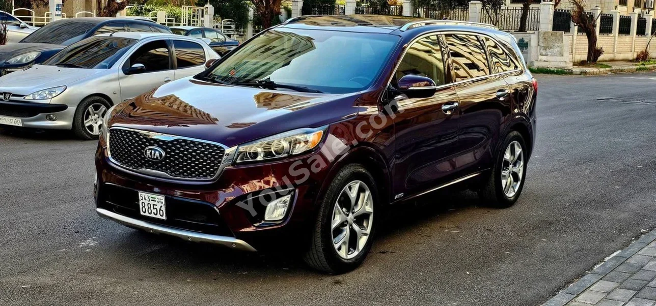 Kia Sorento 2018 Automatic 141,000 km 6 Cylinder AWD SUV Dark Red Gasoline