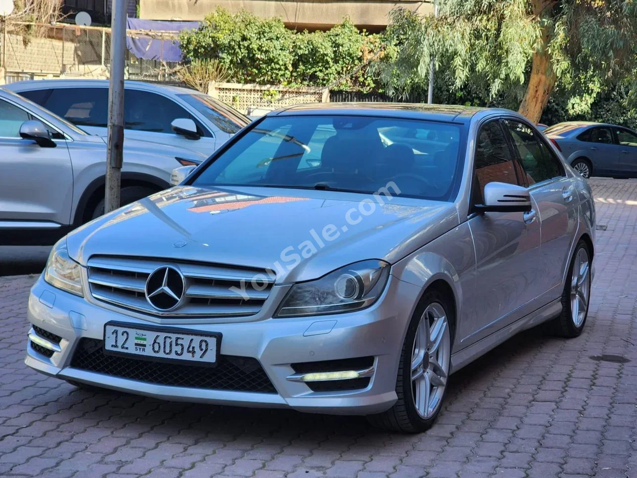 Mercedes-Benz C-Class 200 2013 Automatic 245,000 km 4 Cylinder RWD Sedan Silver Gasoline