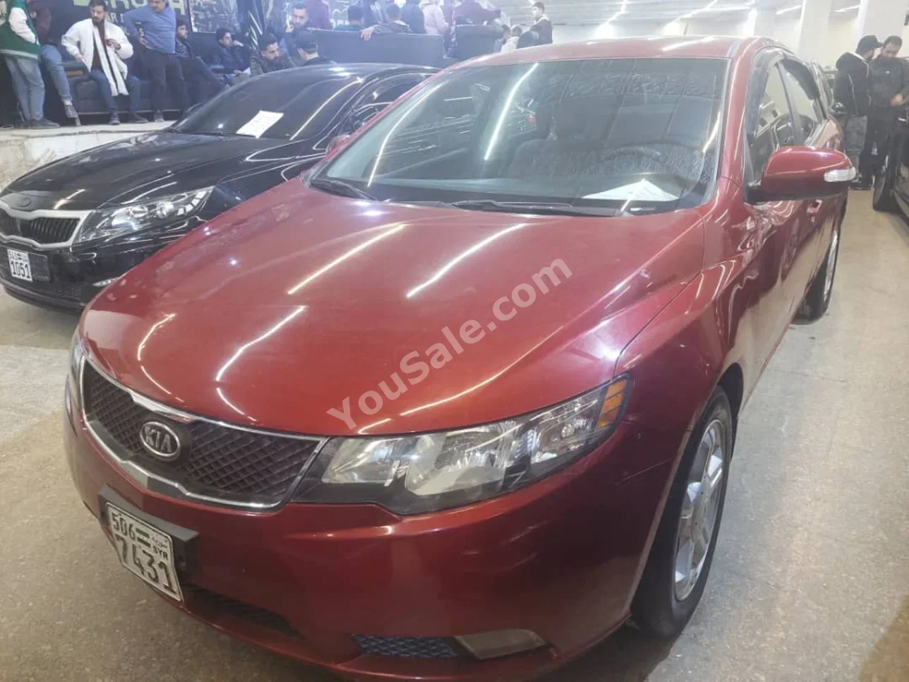 Kia Forte 2010 Automatic 180,000 km 4 Cylinder FWD Sedan Red Gasoline