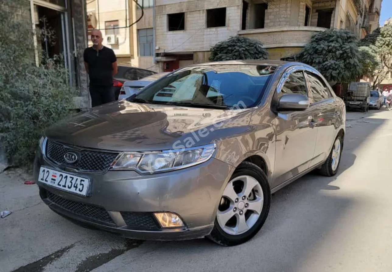 Kia  Forte  2010  Manual  184,000 km  4 Cylinder  FWD  Sedan  Gray  Gasoline