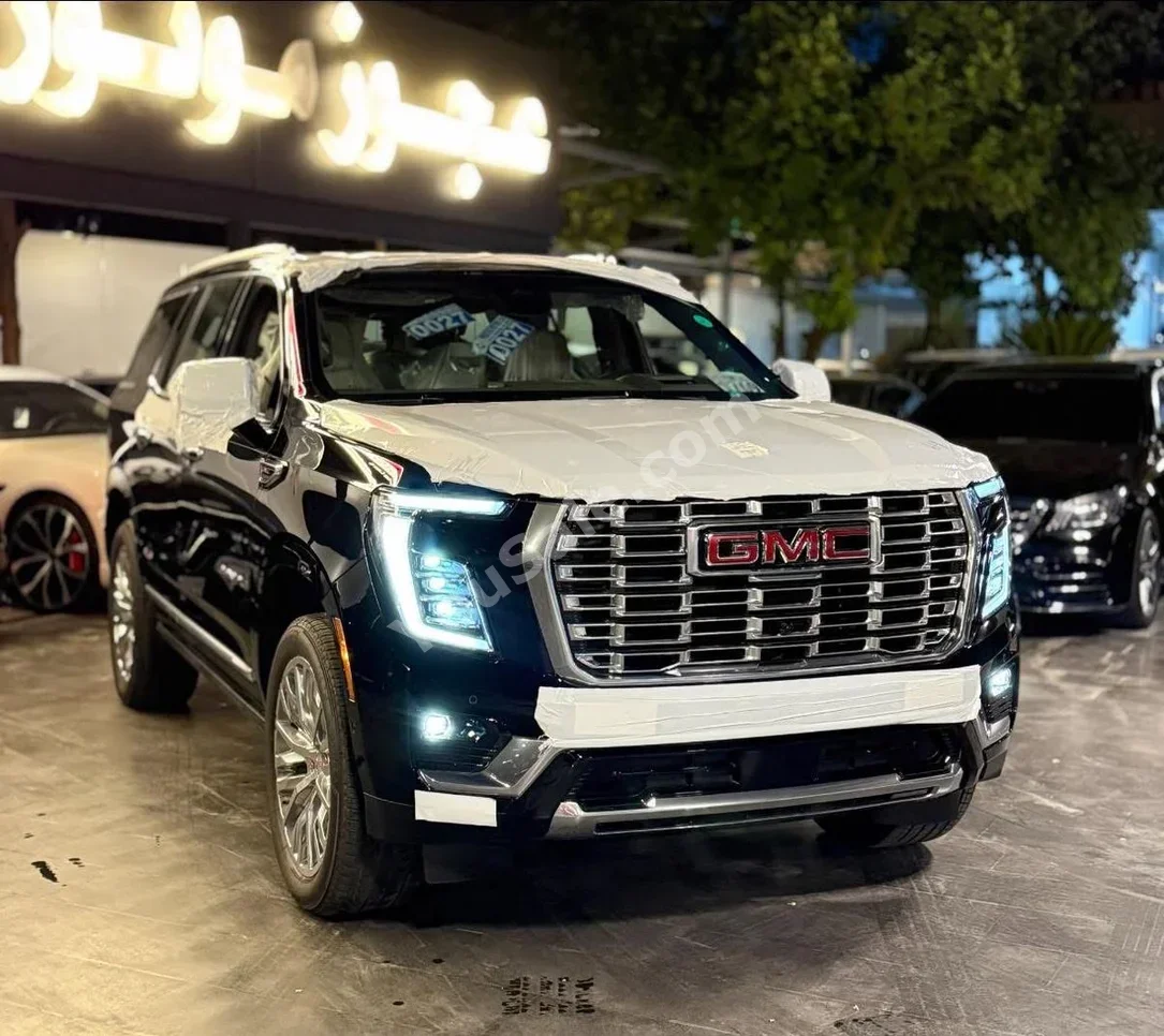 GMC  Yukon  Denali  2025  Automatic  0 km  8 Cylinder  AWD  SUV  Black  Gasoline