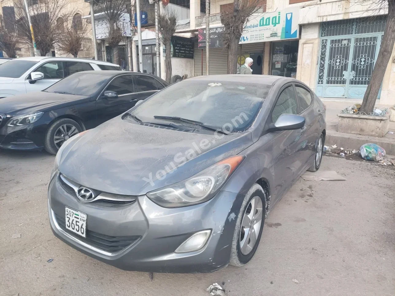 Hyundai  Elantra  2012  Automatic  130,000 km  4 Cylinder  FWD  Sedan  Gray  Gasoline