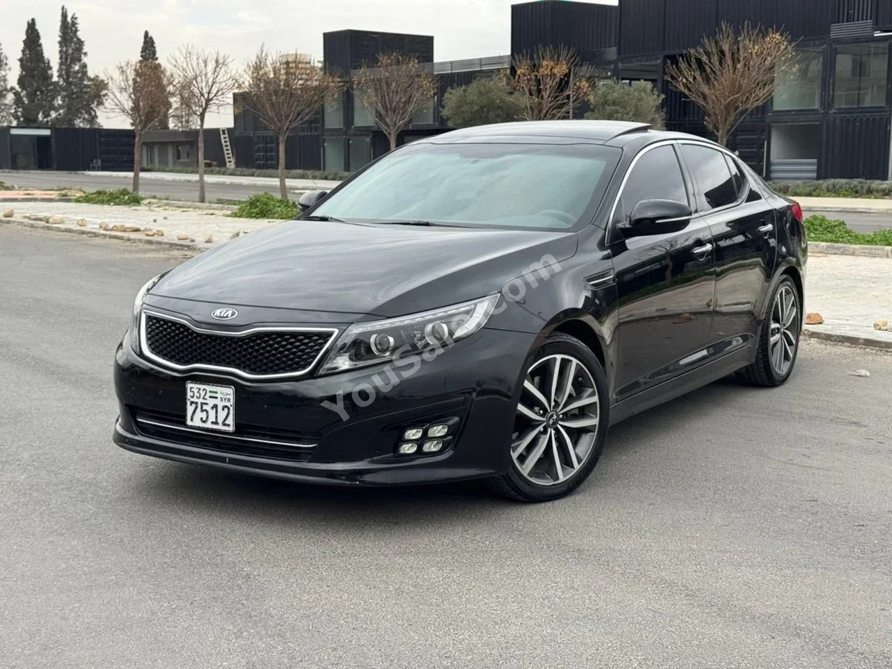 Kia Optima 2014 Automatic 70,000 km 4 Cylinder FWD Sedan Black Gasoline