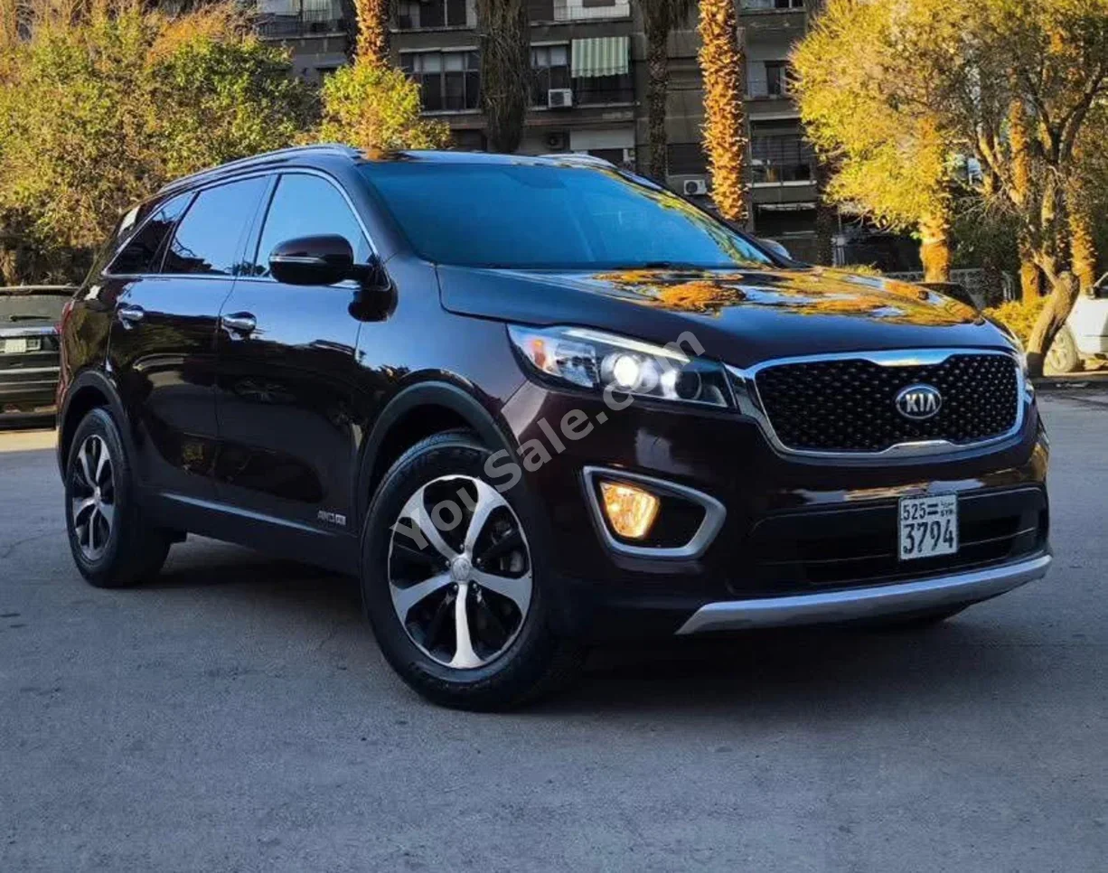 Kia  Sorento  2018  Automatic  150,000 km  6 Cylinder  AWD  SUV  Dark Red  Gasoline