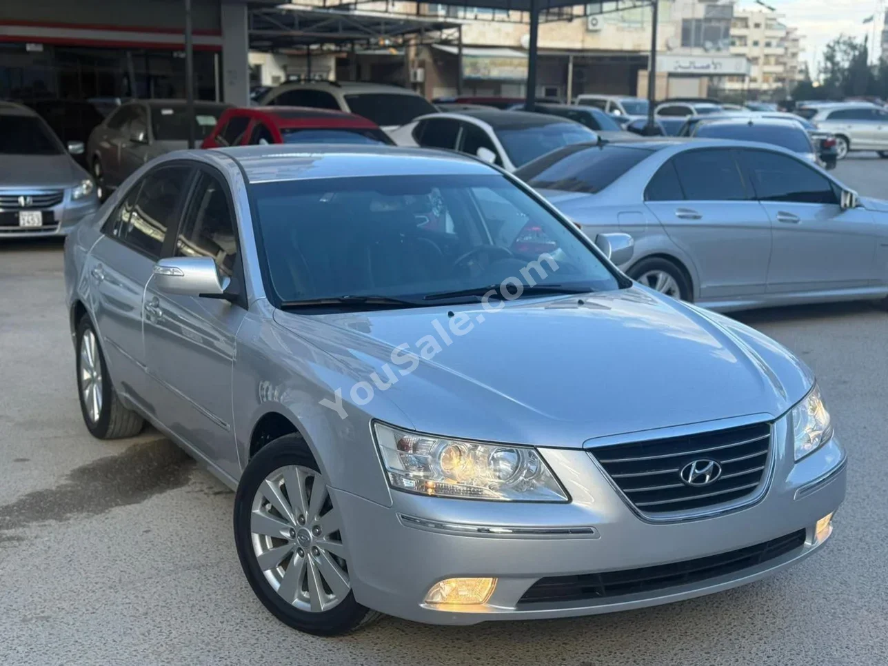 Hyundai Sonata 2009 Automatic 135,000 km 4 Cylinder FWD Sedan Silver Gasoline