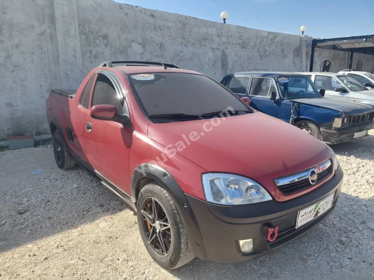 Chevrolet Montana 2011 Manual 135,000 km 4 Cylinder FWD Pick Up Red Gasoline