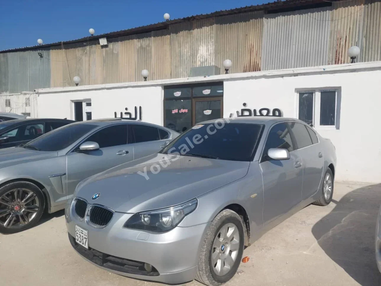 BMW  5-Series  523i  2008  Automatic  136,000 km  4 Cylinder  RWD  Sedan  Silver  Gasoline