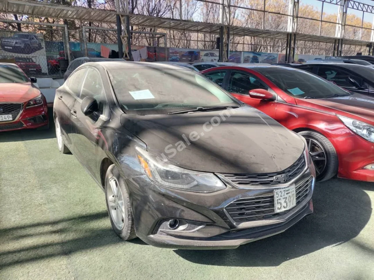 Chevrolet  Cruze  LT  2018  Manual  84,000 km  4 Cylinder  FWD  Sedan  Black  Gasoline
