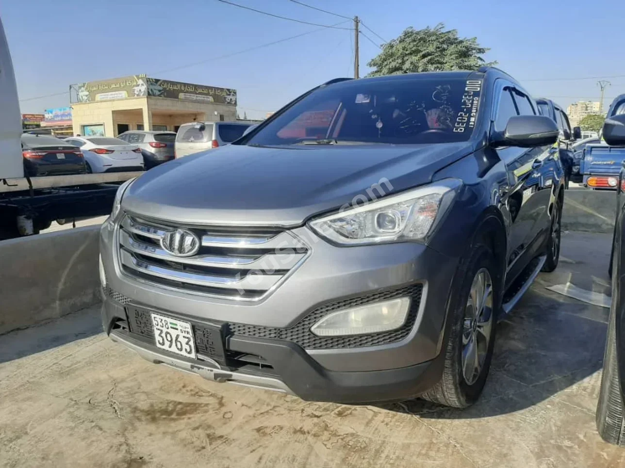 Hyundai Santa Fe 2014 Automatic 156,000 km 4 Cylinder FWD SUV Gray Diesel