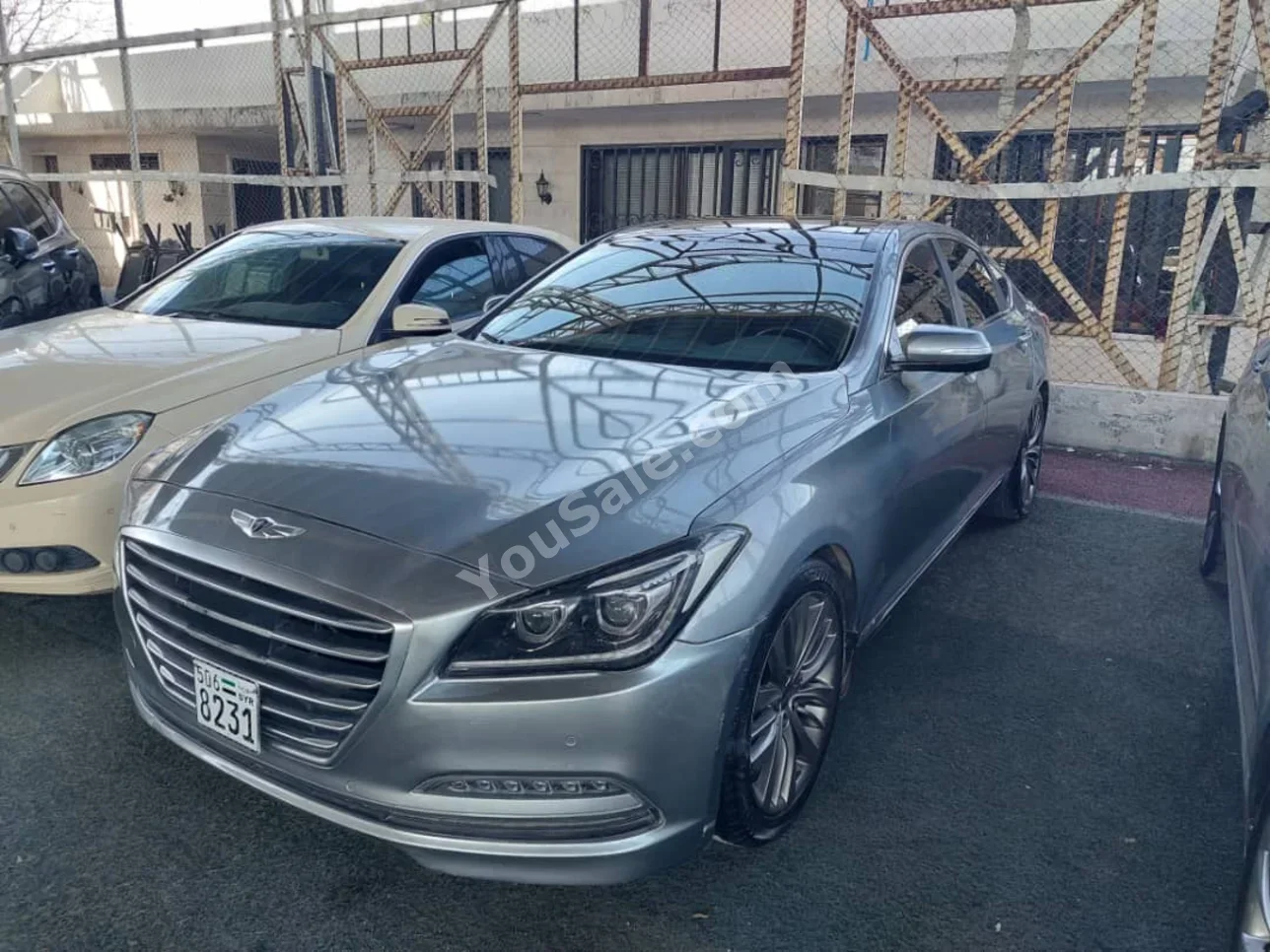 Genesis G80 2015 Automatic 150,000 km 8 Cylinder RWD Sedan Silver Gasoline
