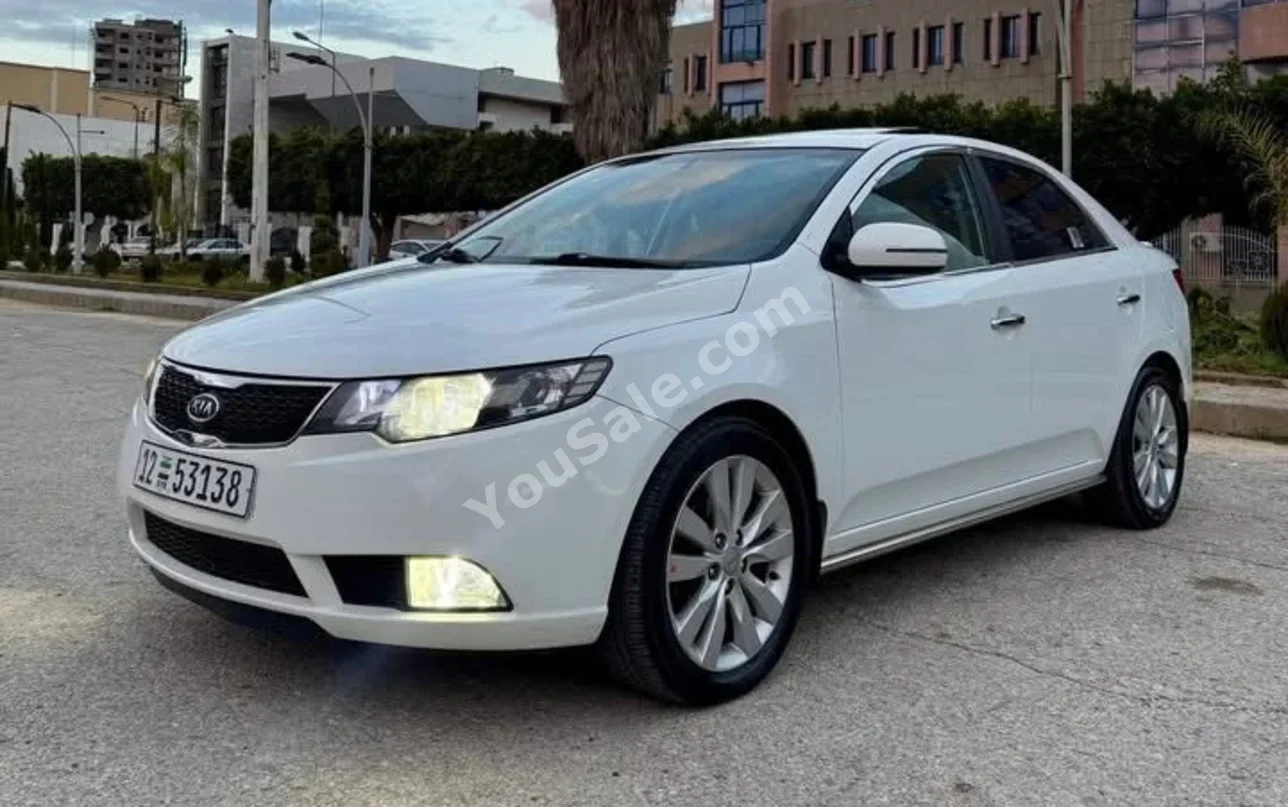 Kia Forte 2012 Automatic 28,000 km 4 Cylinder FWD Sedan White Gasoline