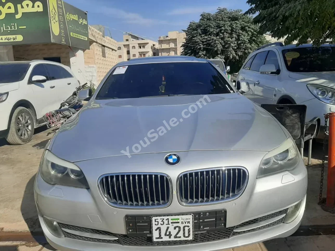 BMW 5-Series 520i 2011 Automatic 336,000 km 4 Cylinder RWD Sedan Silver Diesel