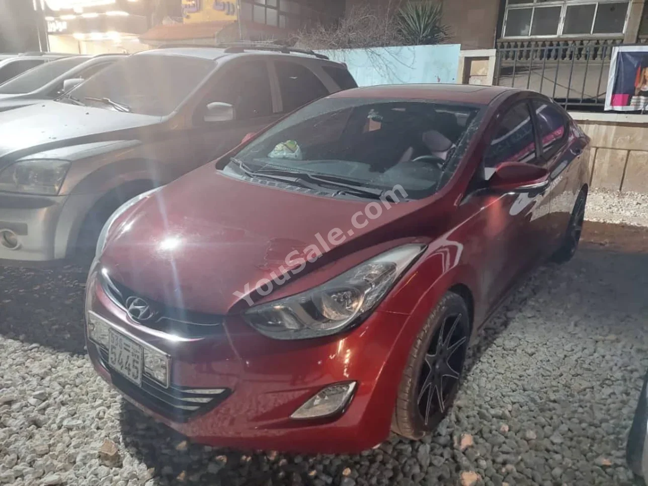 Hyundai Avante 2012 Automatic 175,000 km 4 Cylinder FWD Sedan Red Gasoline