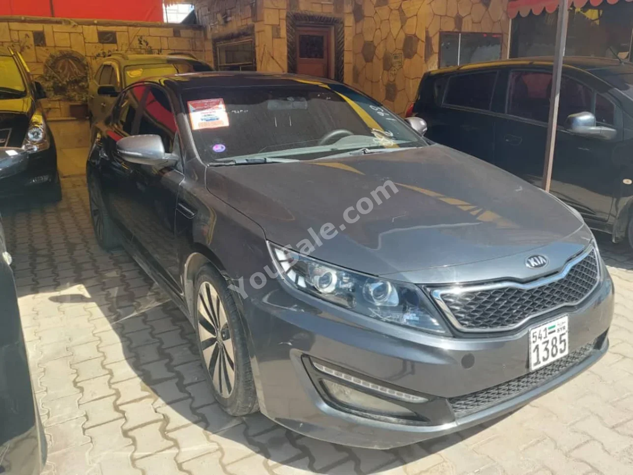 Kia  K5  2013  Automatic  148,000 km  4 Cylinder  FWD  Sedan  Gray  Gasoline