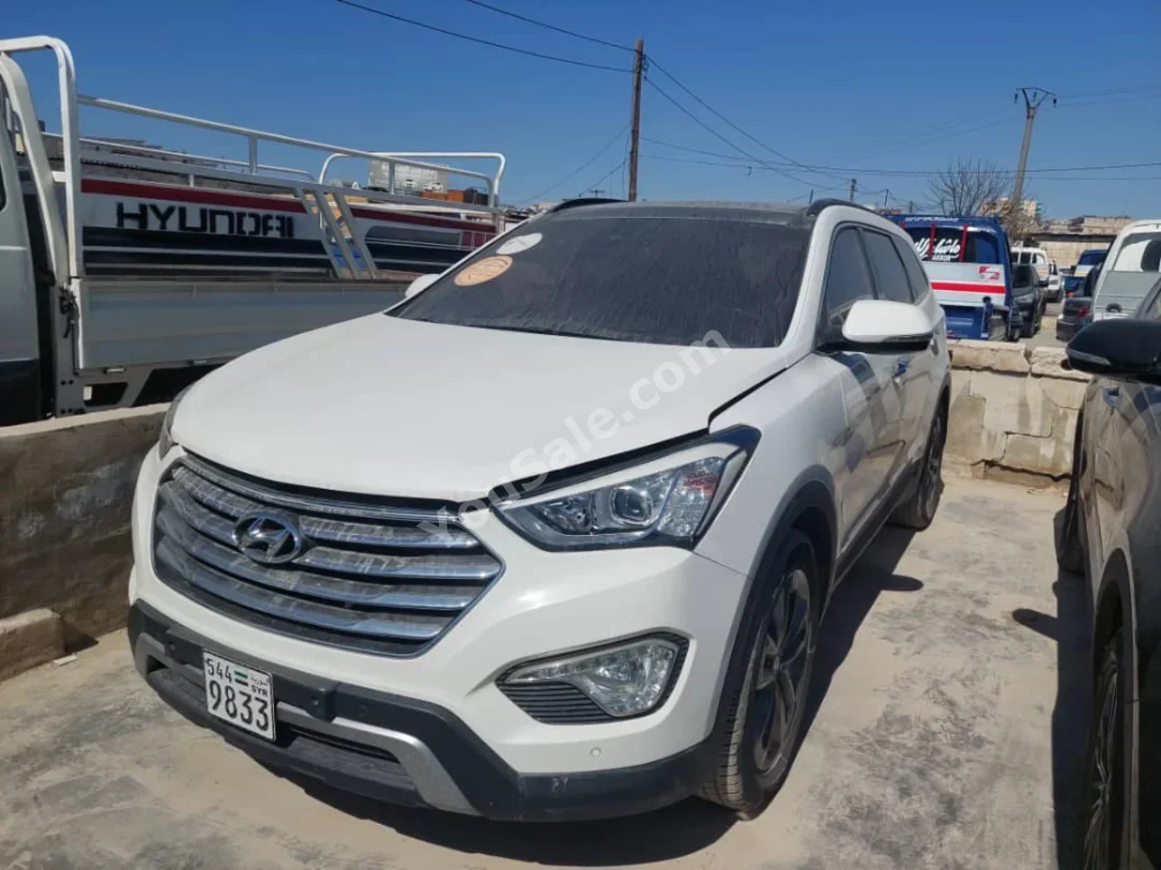 Hyundai Maxcruz 2014 Automatic 201,000 km 4 Cylinder FWD SUV White Diesel