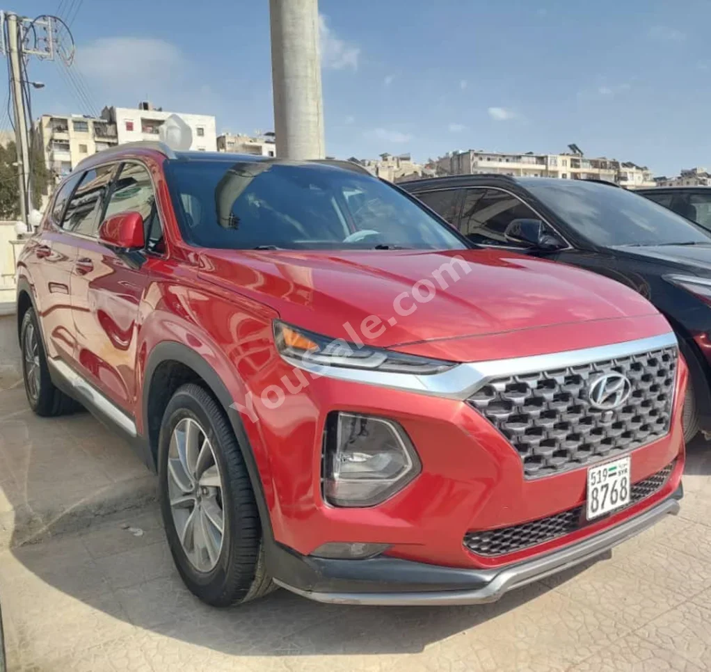 Hyundai  Santa Fe  2021  Automatic  175,000 km  6 Cylinder  FWD  SUV  Red  Gasoline