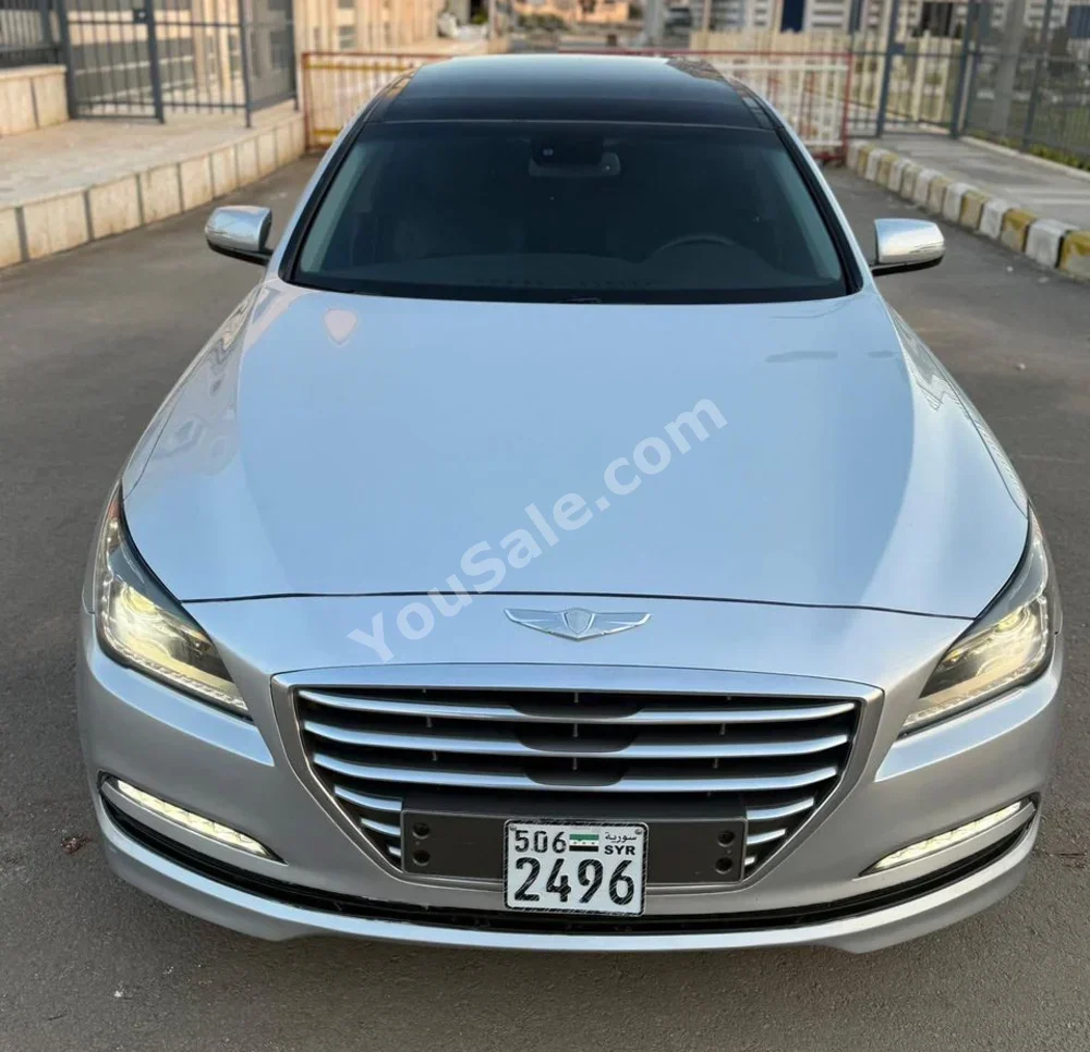 Genesis G80 2016 Automatic 157,000 km 6 Cylinder FWD Sedan Silver Gasoline