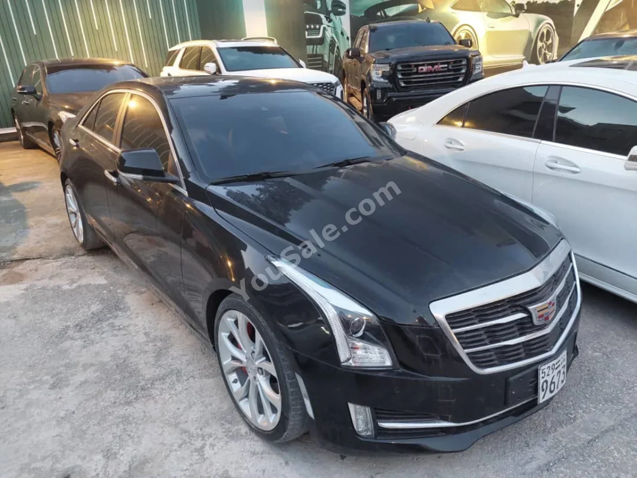 Cadillac ATS 2018 Automatic 27,500 km 4 Cylinder RWD Sedan Black Gasoline
