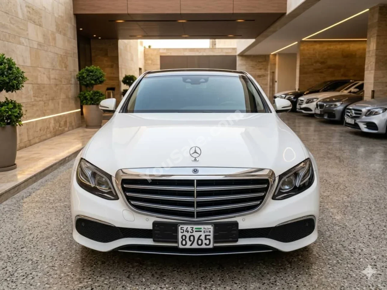 Mercedes-Benz E-Class 300 2017 Automatic 21,500 km 4 Cylinder 4WD Sedan White Gasoline