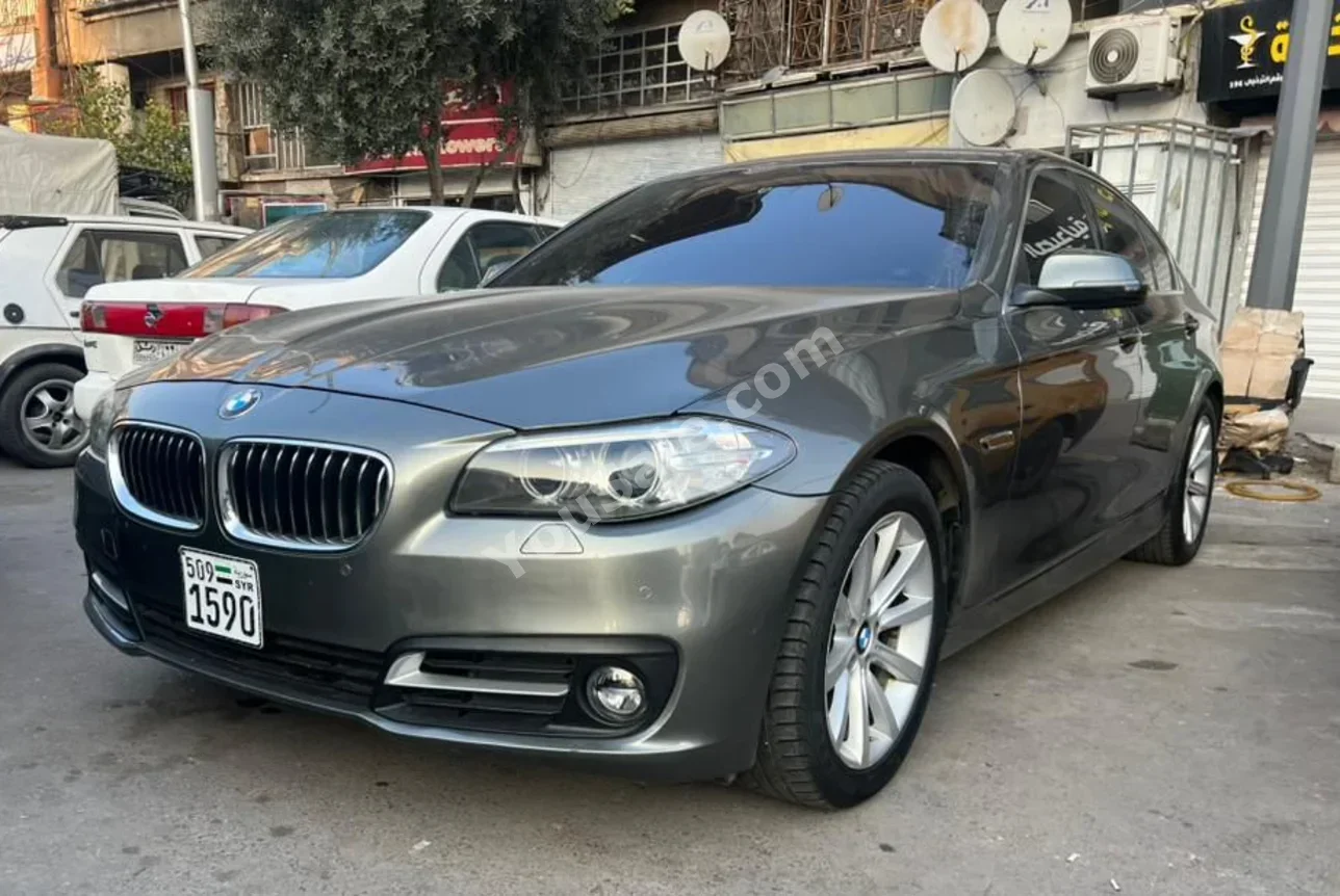 BMW 5-Series 520i 2013 Automatic 191,000 km 4 Cylinder RWD Sedan Gray Gasoline