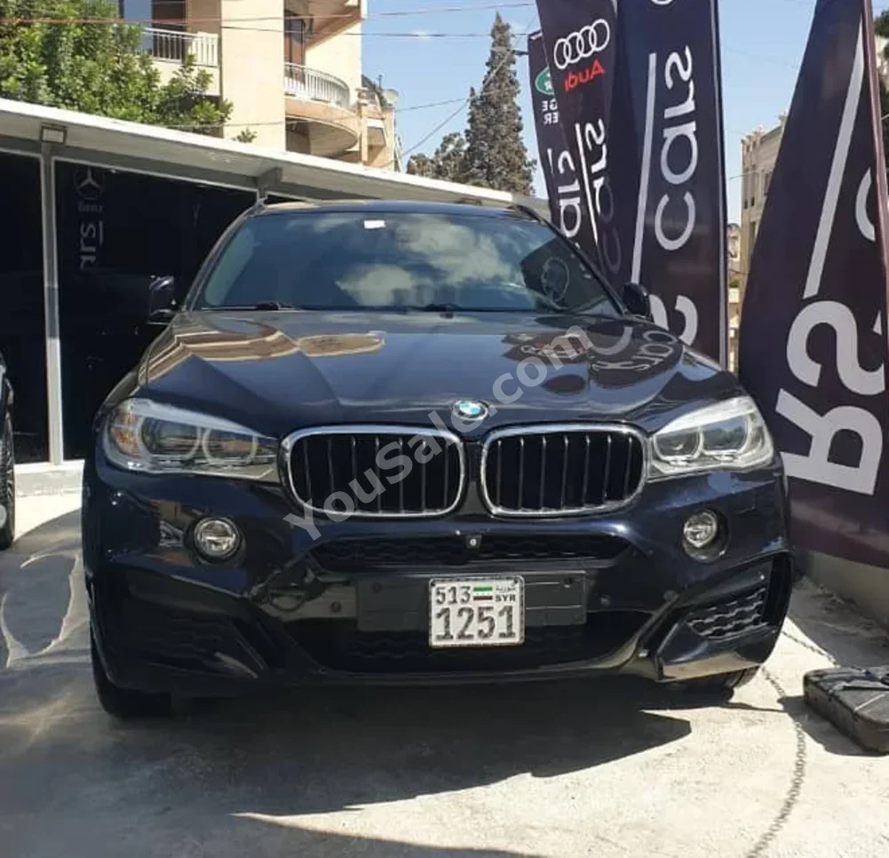 BMW  X-Series  6  2015  Automatic  160,000 km  6 Cylinder  4WD  SUV  Black  Gasoline