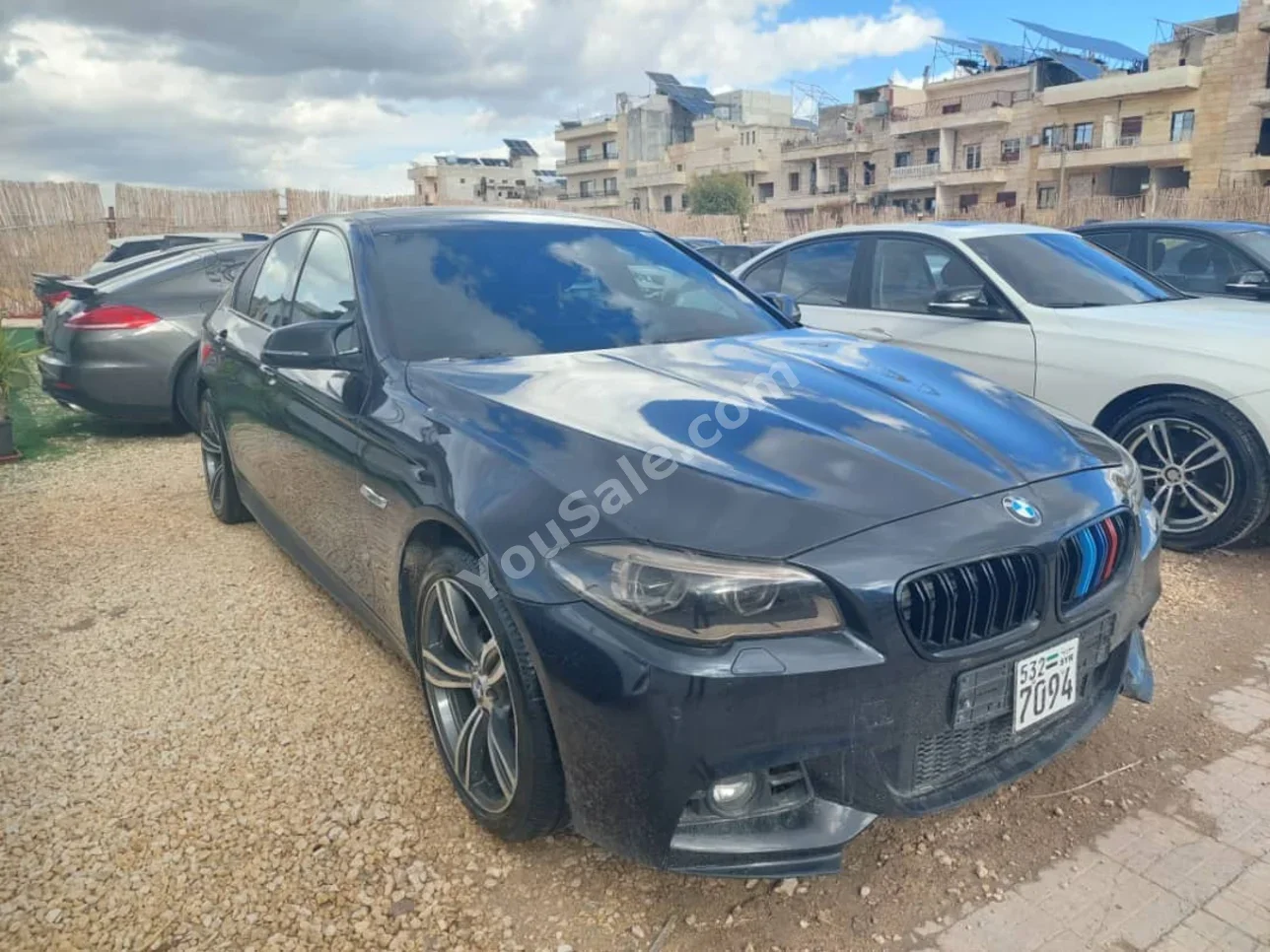 BMW 5-Series 520i 2016 Automatic 136,000 km 4 Cylinder RWD Sedan Black Diesel