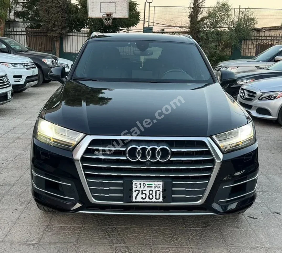 Audi Q7 2017 Automatic 140,000 km 6 Cylinder AWD SUV Black Gasoline