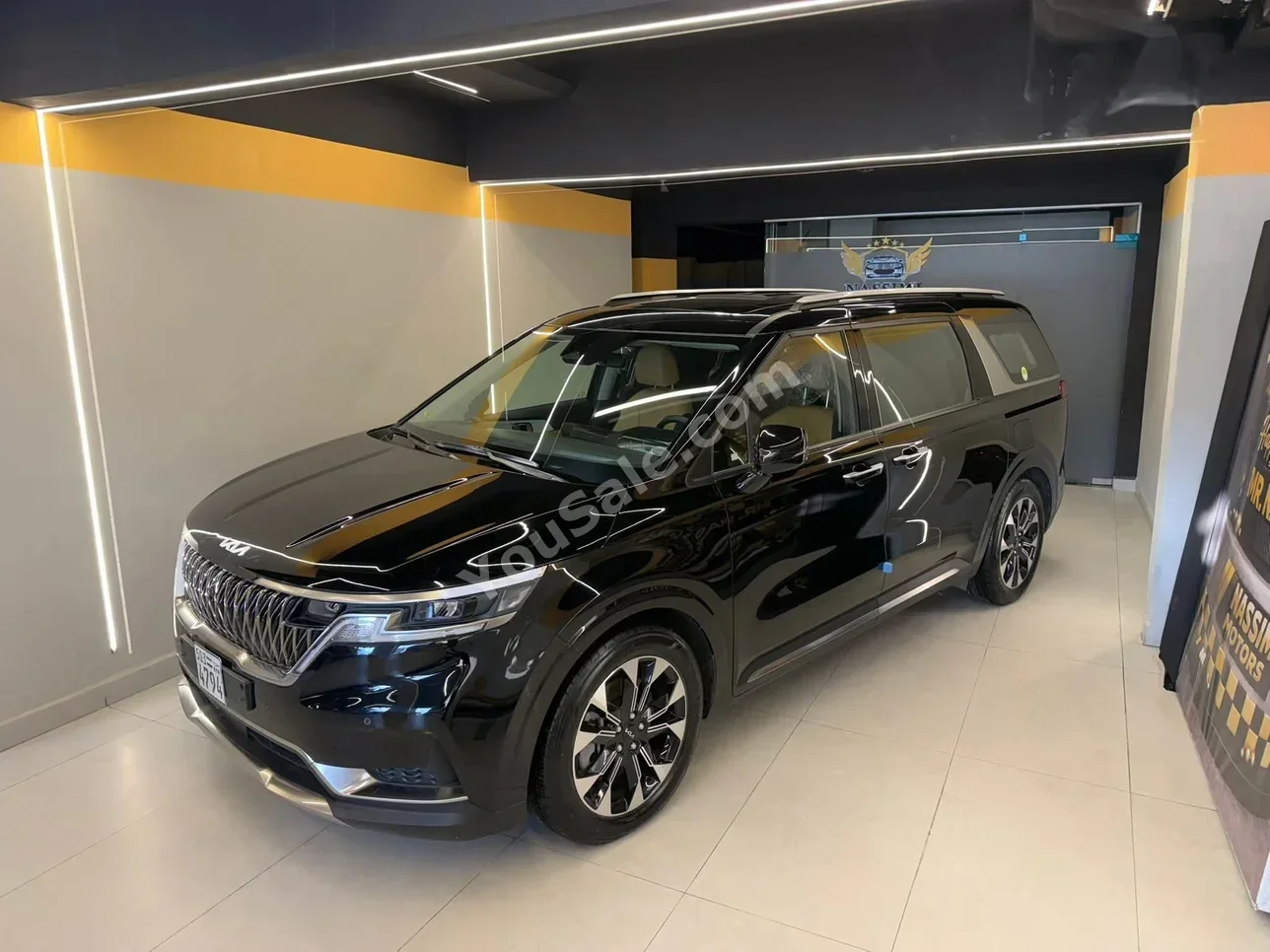 Kia Carnival 2024 Automatic 2,500 km 6 Cylinder RWD Van / Bus Black Hybrid