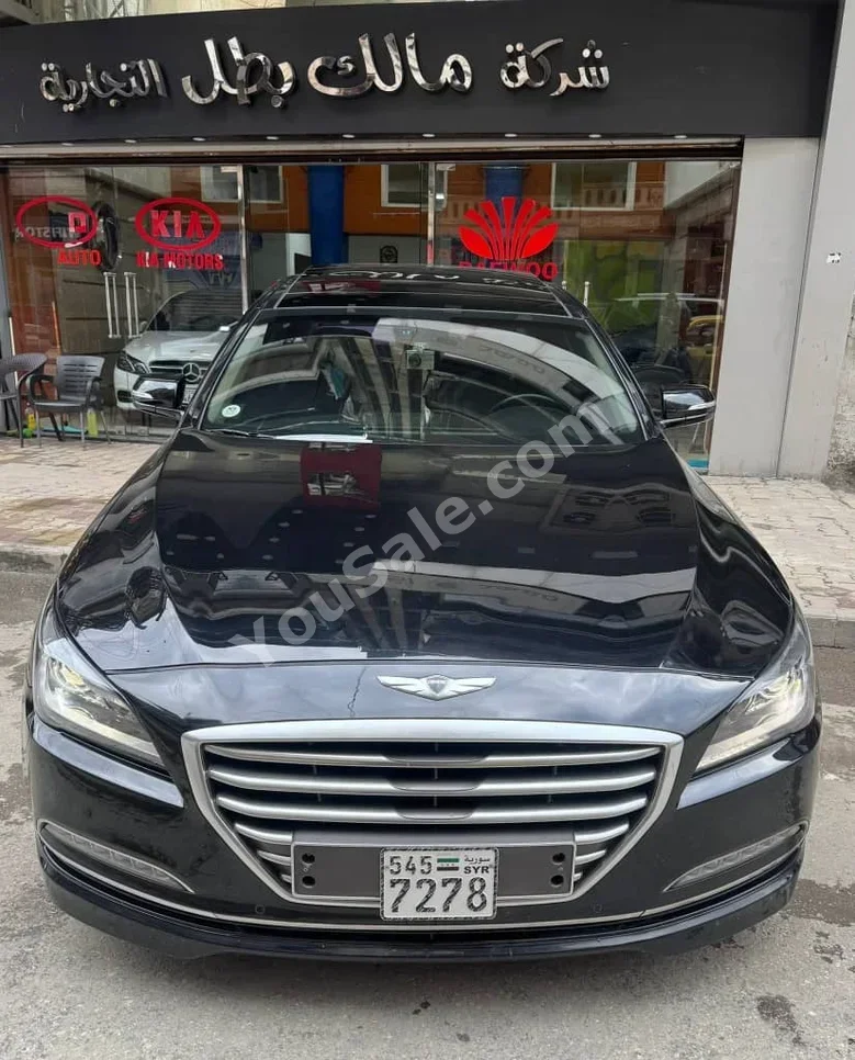 Genesis G330 2015 Automatic 120,000 km 6 Cylinder RWD Sedan Black Gasoline
