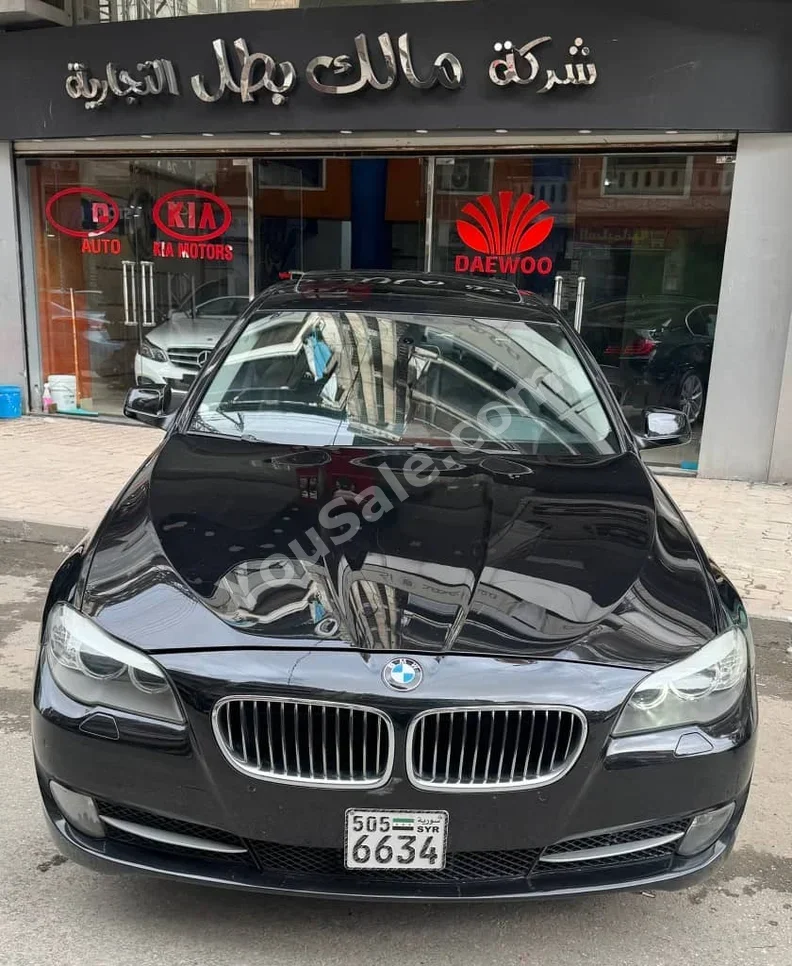 BMW  5-Series  520i  2012  Automatic  270,000 km  4 Cylinder  RWD  Sedan  Black  Diesel