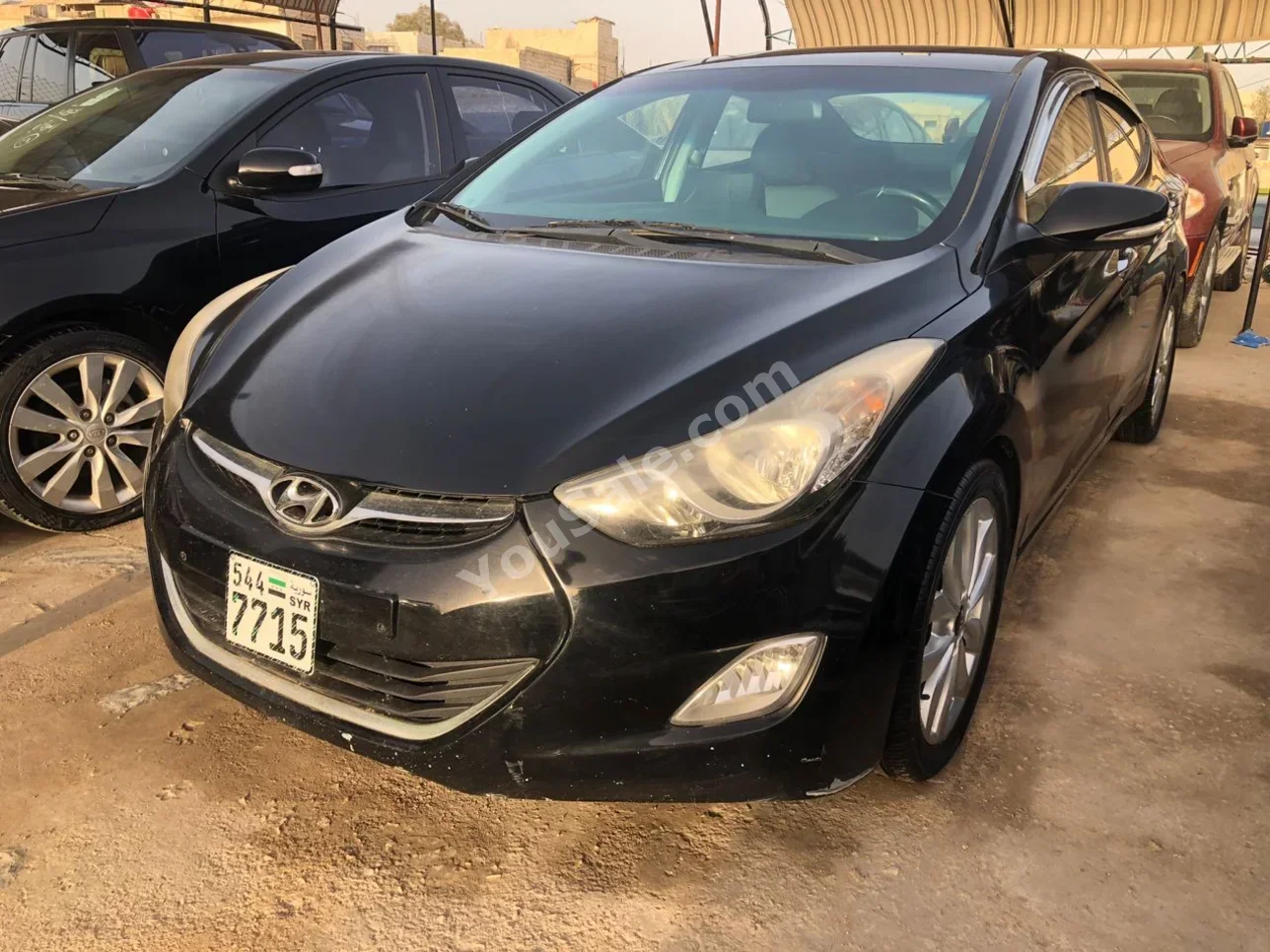 Hyundai Elantra 2011 Automatic 88,000 km 4 Cylinder FWD Sedan Black Gasoline