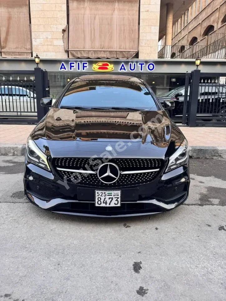Mercedes-Benz CLA-Class 250 2018 Automatic 90,000 km 4 Cylinder 4WD Sedan Black Gasoline