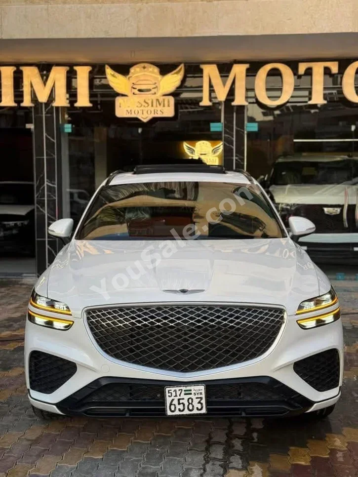 Genesis  GV70  2023  Automatic  8,000 km  6 Cylinder  RWD  SUV  White  Gasoline