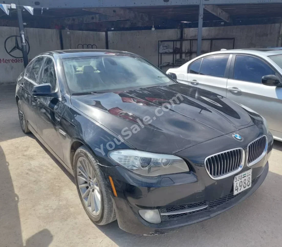 BMW  5-Series  535i  2012  Automatic  154,000 km  6 Cylinder  RWD  Sedan  Black  Gasoline
