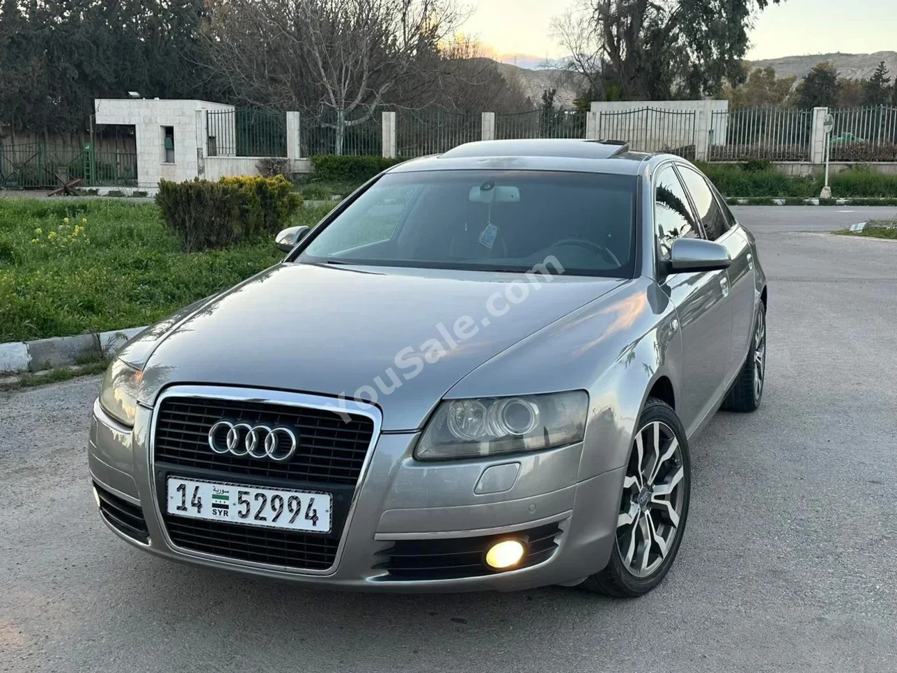 Audi A6 2006 Automatic 180,000 km 4 Cylinder RWD Sedan Gray Gasoline