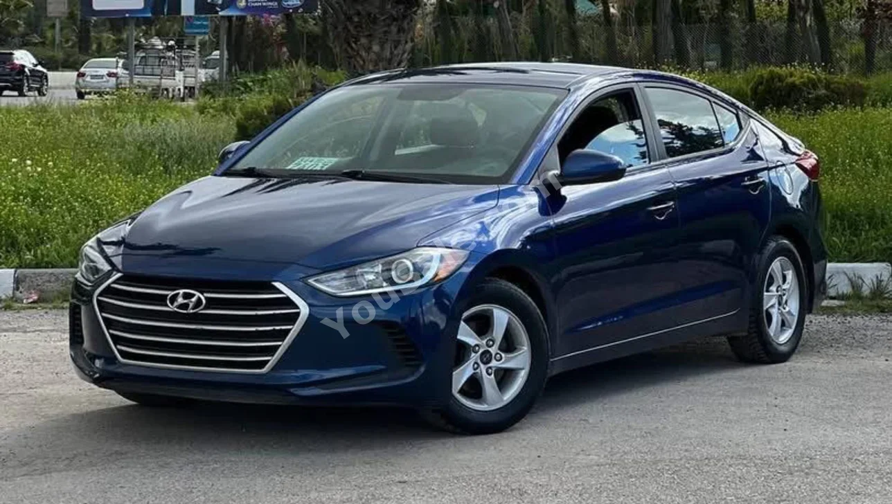 Hyundai Avante 2017 Automatic 70,000 km 4 Cylinder FWD Sedan Blue Gasoline
