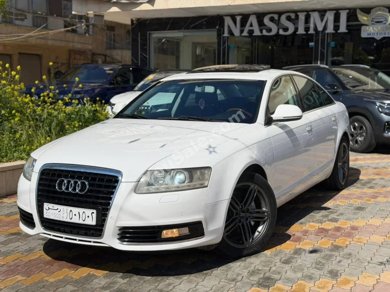 Audi A6 2.0 T 2011 Automatic 90,000 km 4 Cylinder RWD Sedan White Gasoline